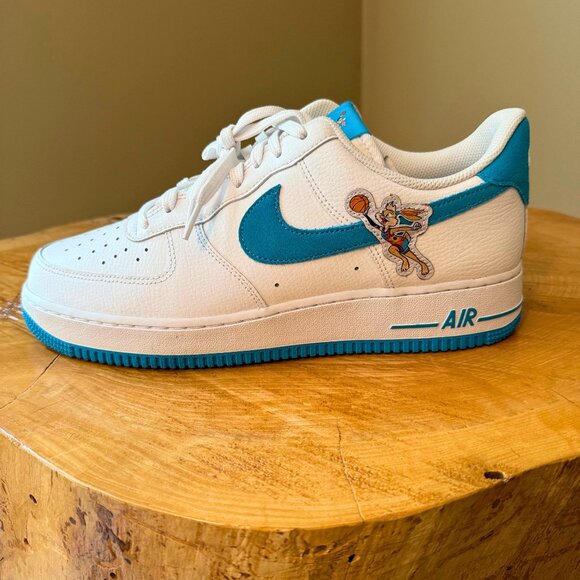 NIKE AIR FORCE 1 LOW 🏷️ Hare Space Jam 10.5M - Picture 1 of 3